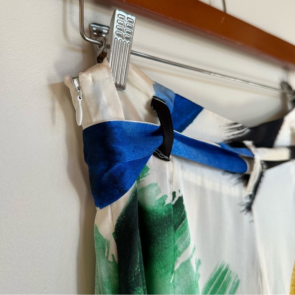 We are LEONE Brush Stroke Luke Silk Pants Size Medium - Picture 7 of 13